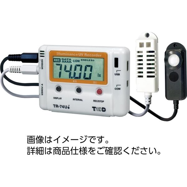 ティアンドデイ おんどとり USB TR-74Ui-S 33130054 1個 - アスクル