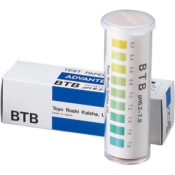 アドバンテック東洋 pH試験紙 瓶入りタイプ BTB 33600746 1箱（300枚