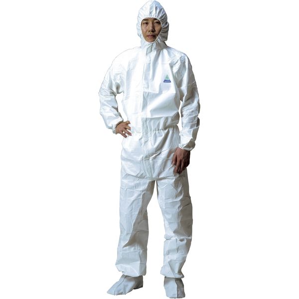 日本製紙クレシア クリーンガード保護服（ツナギ服） A40 大箱 68723 L 