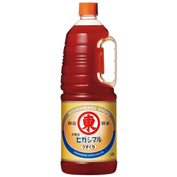 「業務用」 ヒガシマル醤油 うすくちしょうゆ 1.8L 1セット（1.8L×3本）（直送品）