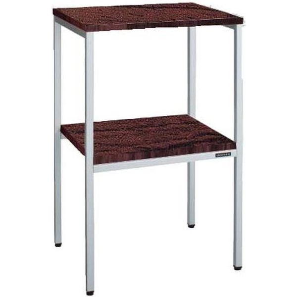 オカムラ 4L93 電話台 スクエア 幅450×奥行350×高さ700mm ローズ 4L93AA MU42 1台（直送品）