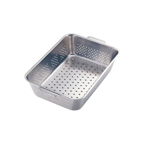 三宝産業 UK 野菜水切りバット/取手付（21枚取） 09903222（直送品）