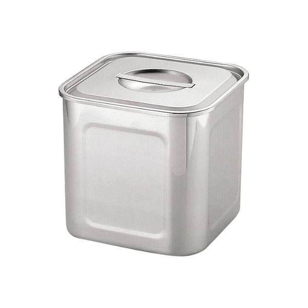 三宝産業 UK HACCP 角・深型キッチンポット 10.5cm 09022100（直送品）