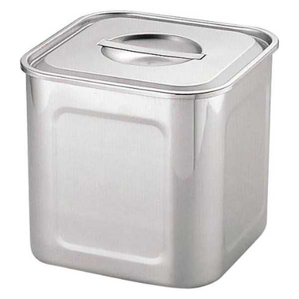 三宝産業 UK HACCP 角・深型キッチンポット 15cm 09022150（直送品）