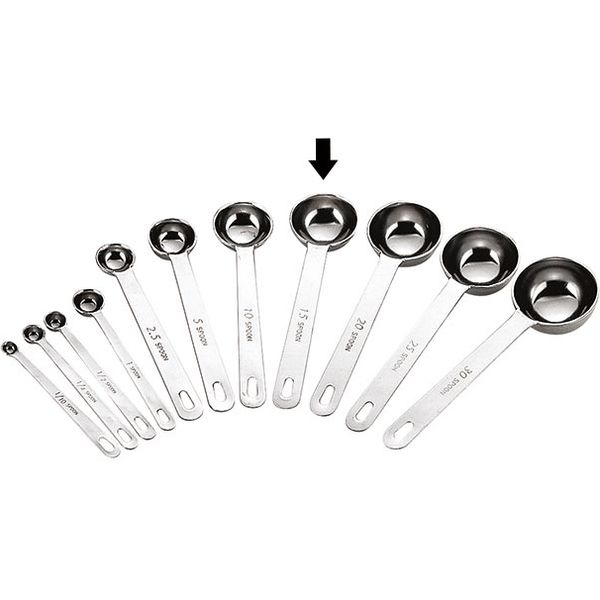 三宝産業 UK 18-8 極厚 計量スプーン 15cc 09981403（直送品）