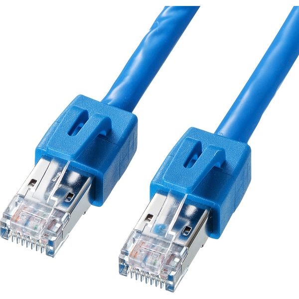 サンワサプライ カテゴリ6STP LANケーブル KB-STP6-20BL 1本（直送品）