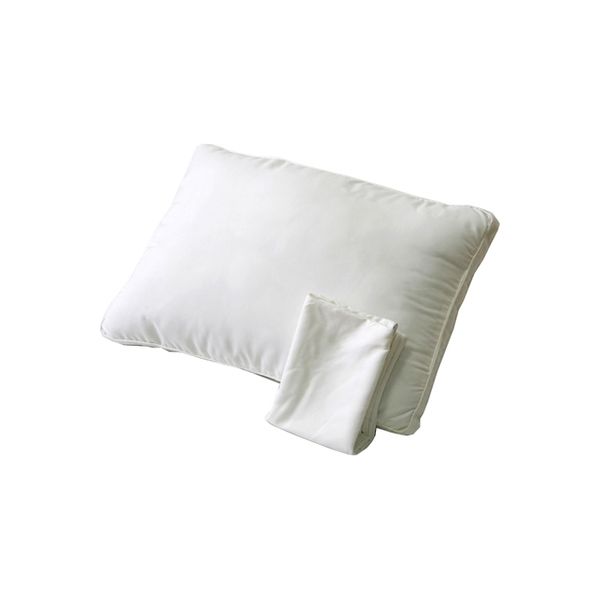 イケヒコ ホテル仕様枕 増量カバー付き 幅430×奥行630mm ホワイト 9809949 1個（直送品）