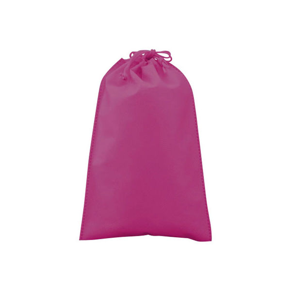 不織布巾着（小） ローズピンク SW1726014-10 1セット（2000枚）（直送品）