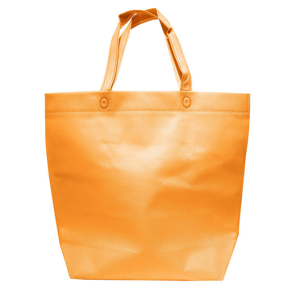 不織布底マチ付バッグ（船底） オレンジ SW403512-25 1セット（200枚）（直送品）