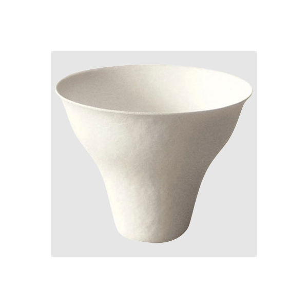 陶器のような紙の食器 WASARA ワインカップ 2010046 1包：800枚（50×16） （直送品）