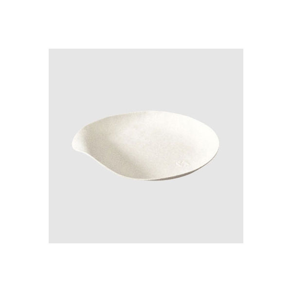 陶器のような紙の食器 WASARA 丸皿（小） 2010038 1包：1800枚（200×9） （直送品）