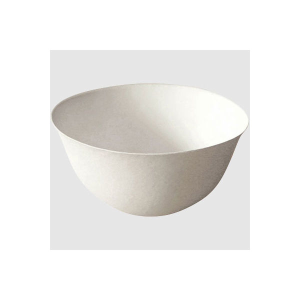 陶器のような紙の食器 WASARA ボウル 2010040 1包：800枚（50×16） （直送品）