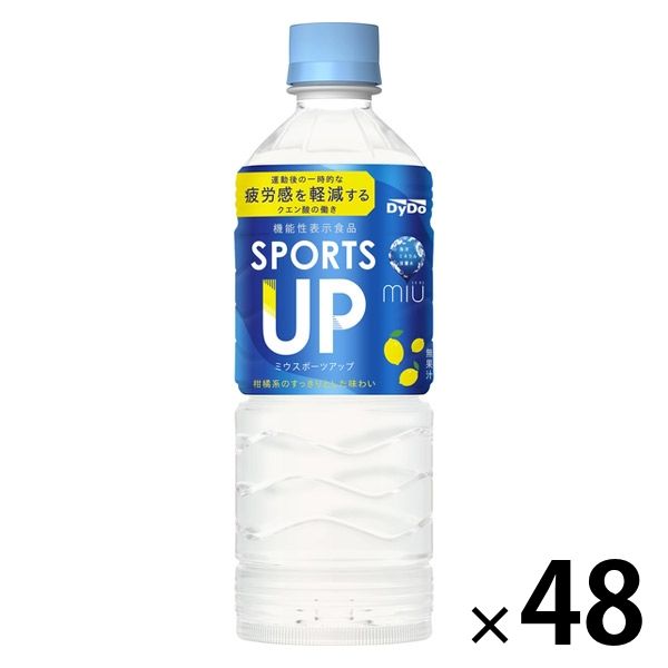 福袋安いいね半額ストア ダイドードリンコ ミウ 1セット（48本 550ml スポーツアップ ドリンク