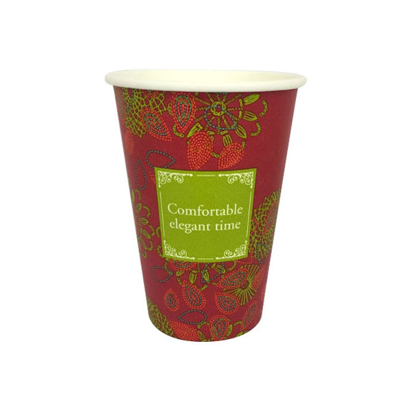 東罐興業 厚紙コップ SMT-400 エレガントタイム 31-269-371 1包：1000枚（50×20）（直送品）