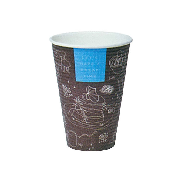 東罐興業 断熱コップ SMP-420E ブレイクタイム 31-277-204 1包：1000枚（50×20）（直送品）