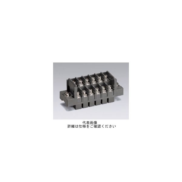 2ピースコネクタ型プリント基板用ネジ式端子台(プラグ側) MLー100ーPー20P ML-100-P-20P 1セット(25個)（直送品）