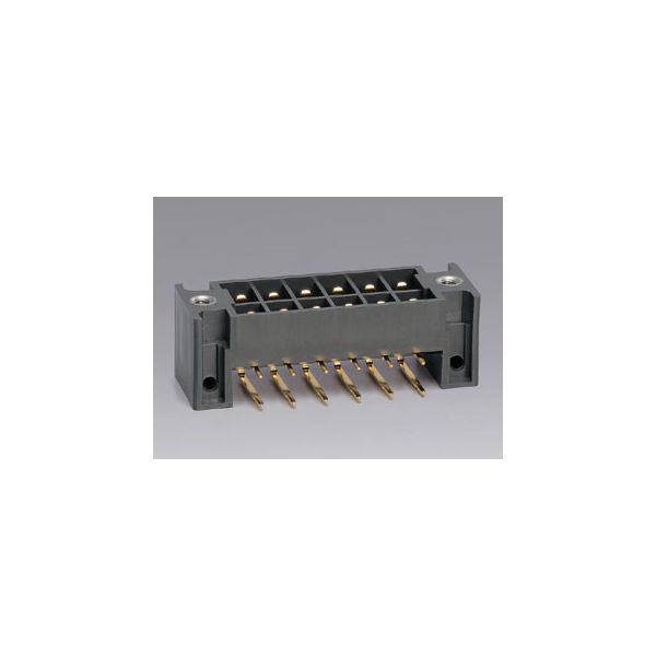 2ピースコネクタ型プリント基板用ネジ式端子台(レセプタクル側) MLー100ーAJー12P ML-100-AJ-12P 1セット(25個)（直送品）