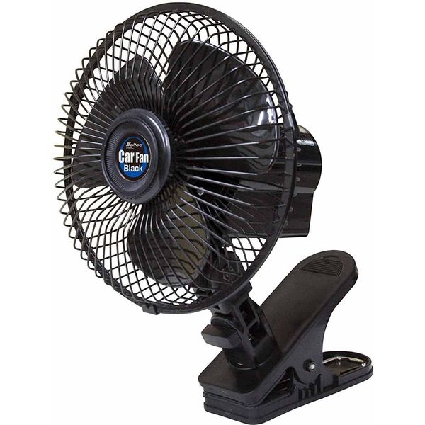 カー用品】Meltec（メルテック） カーファンDC12V専用 ブラック