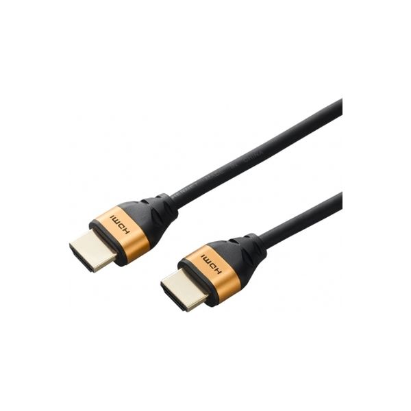 HDMIケーブル1m ゴールドヘッド Φ5mm HD410GD ヤザワ