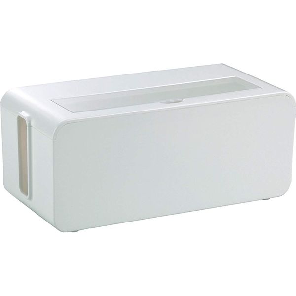 イノマタ化学 テーブルタップボックス ホワイト 4830 4個（直送品）