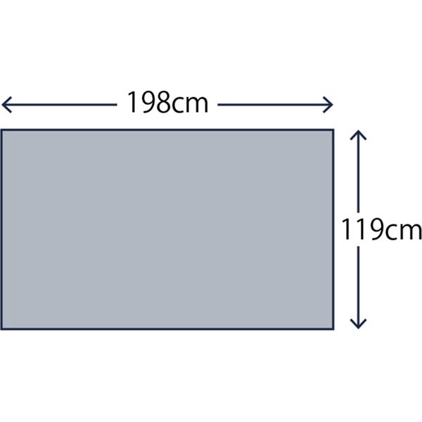 キャプテンスタッグ テントグランドシート210×130cmテント用 UA-4521