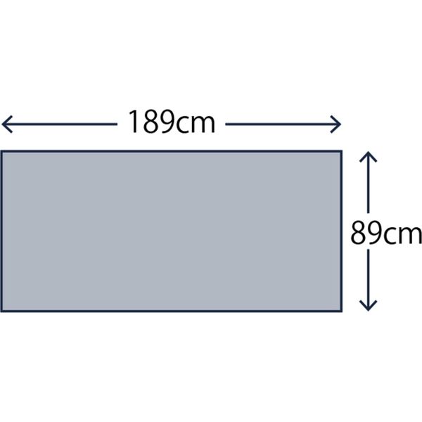 キャプテンスタッグ テントグランドシート210×100cmテント用 UA-4520