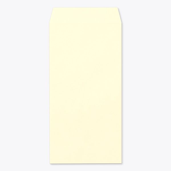 山櫻 ECカラー封筒 長3 スミ貼 ECクリームCoC80 枠無 YAMA-3081-0051 1箱(1000枚)（直送品）