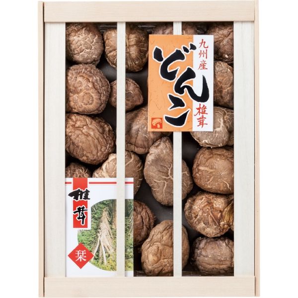 寿力物産 九州産原木どんこ椎茸 KKD-50 ギフト包装 （直送品）