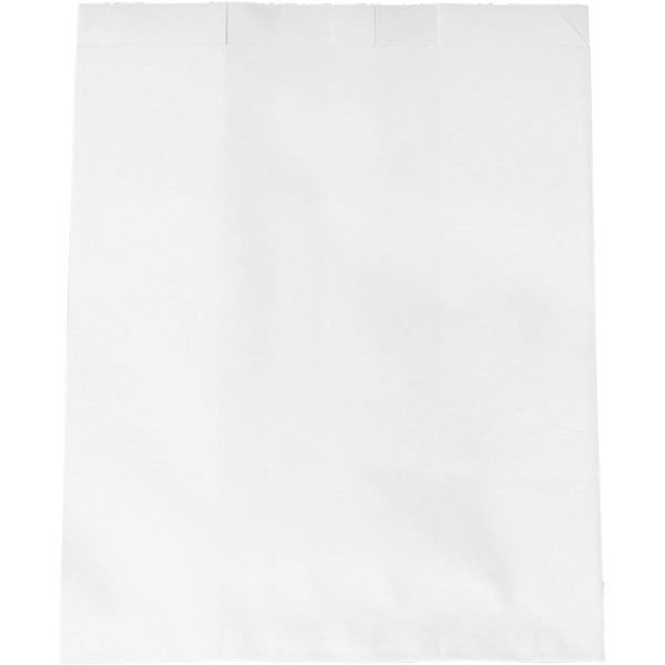 耐油紙ガゼット袋 （小） 白 96122 1セット（3000枚） 水野産業（直送品）
