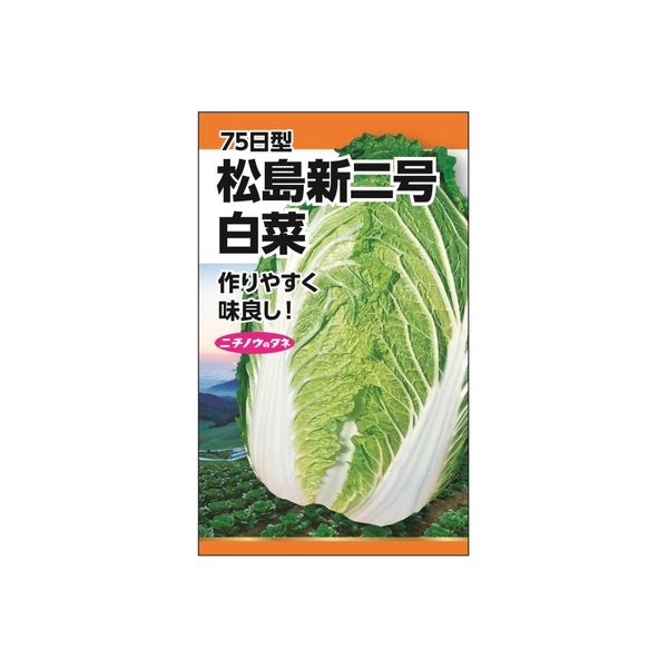 ニチノウのタネ 松島新二号白菜（75日型） 日本農産種苗 4960599246905 1セット（5袋入）（直送品）