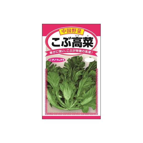 ニチノウのタネ こぶ高菜 日本農産種苗 4960599249401 1セット（5袋入）（直送品）