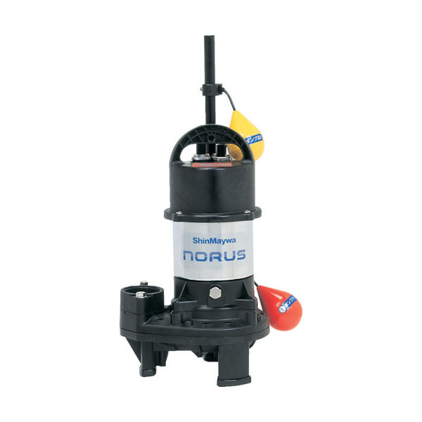 新明和工業 新明和 高機能樹脂ポンプ 吐出量160L/min全揚程(50/60Hz)7.2/6.8m CRS501DT-F50-0.4 1台（直送品）