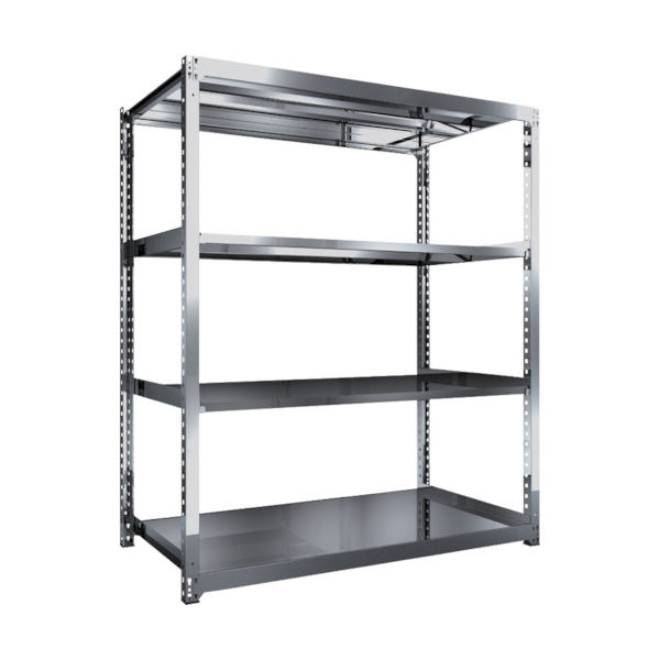 トラスコ中山 TRUSCO ステンレス棚 SM3型 1800X921XH2100 4段 単体 SM3-7694 1台(1個)（直送品）