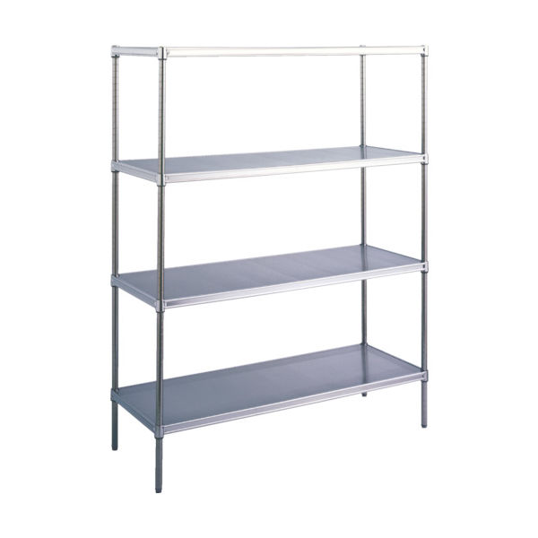 キャニオン ステンレスパンチングシェルフ 間口1520奥行610高1590 5段 SUSP610-1590-155 1台(1個)（直送品）