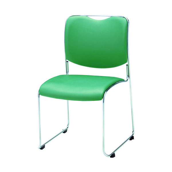 ノーリツイス ノーリツ ダイメトロール会議用チェア グリーン DA-47ML-GR 1脚 435-2432（直送品）
