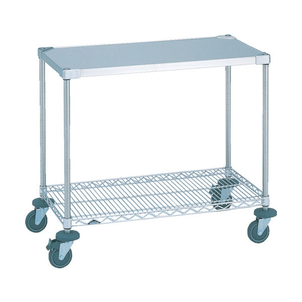 エレクター ステンレスワーキングカート一型 NSWT1A-S 1台 456-4693（直送品）