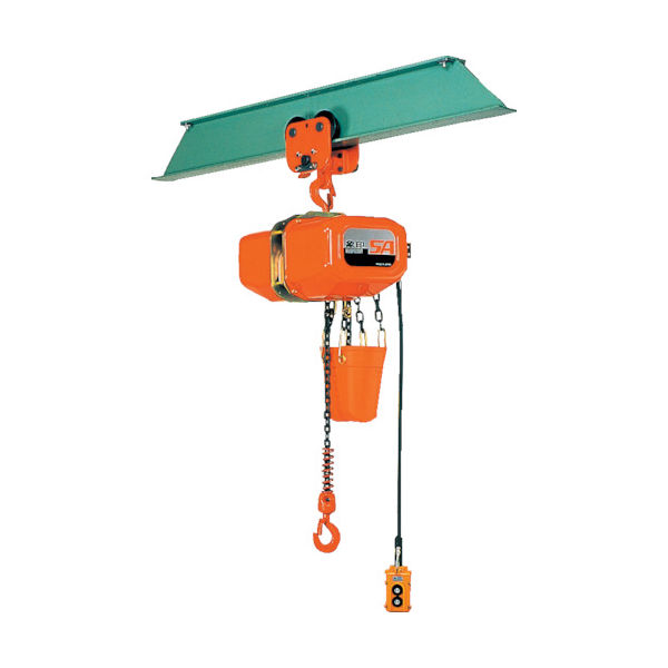 象印 SA型単相100Vプレントロリ結合式電気チェーンブロック250KG・6m (SAPー0.25 6m) SAP-K2560 1台（直送品）