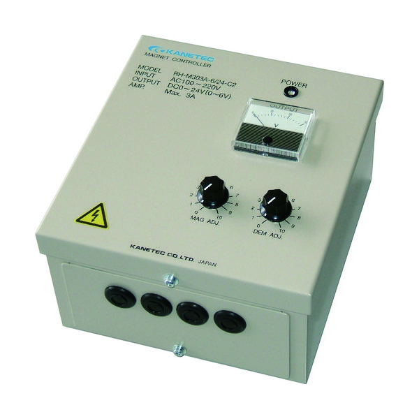 カネテック 電磁ホルダ高速制御器 ケース収納型 RH-M303A-6/24-C2 1台 756-6310（直送品）