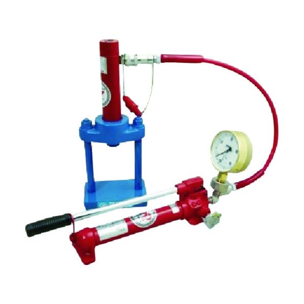 理研機器 RIKEN ミニプレスセット(手動式) CDM-10PA 1台(1個) 758-8283（直送品）