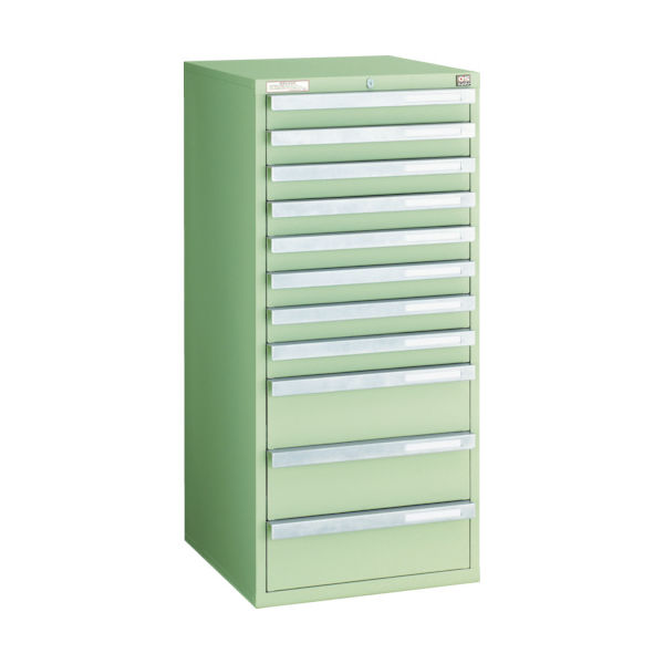 大阪製罐 OS ライゼットキャビネット 間口473×奥行485×高さ1061mm(若草色)最大積載量330kg LZ1083 1台(1個)（直送品）