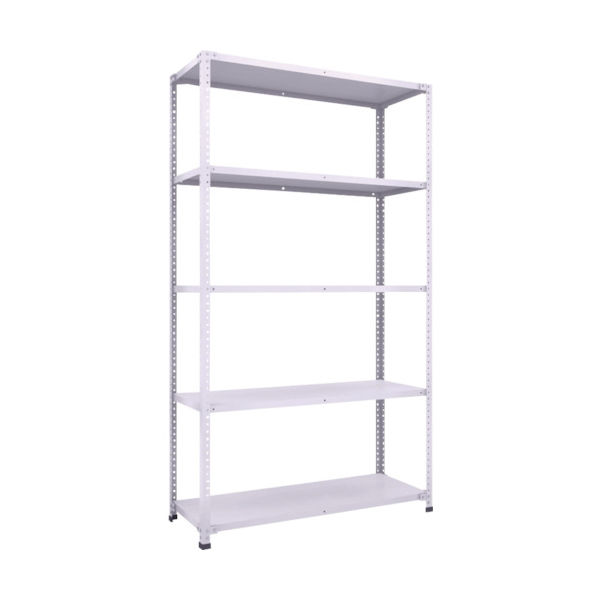 軽中量棚 TLA型 （開放型・150kgタイプ、高さ2100mm） 棚段数5段