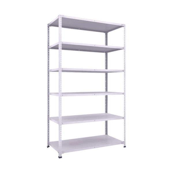 トラスコ中山 TRUSCO 軽量150型中棚ボルトレス棚 W1200XD600XH2100 6段 TLA74L-16 1台(1個)（直送品）