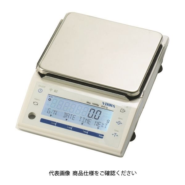 新光電子 VIBRA ALE15001:高精度電子天びん 秤量15kg 最小表示0.1g ALE15001 1台 835-4756（直送品）