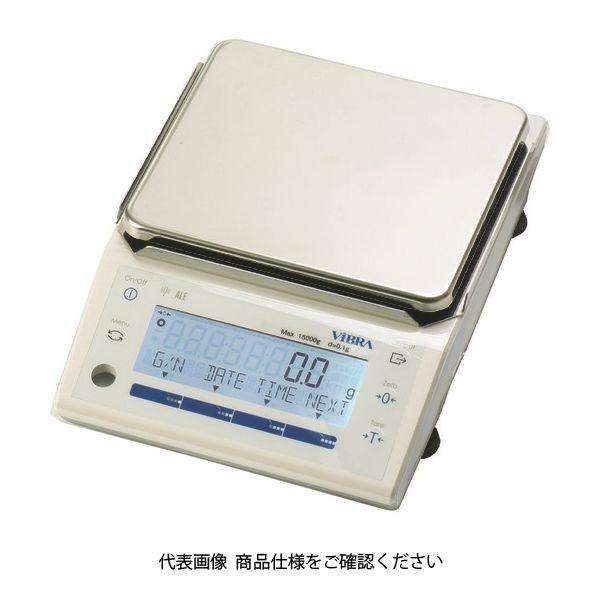 新光電子 ViBRA ALE1502R:高精度電子天びん 秤量1.5kg 最小表示0.01g ALE1502R 1台 835-4759（直送品）