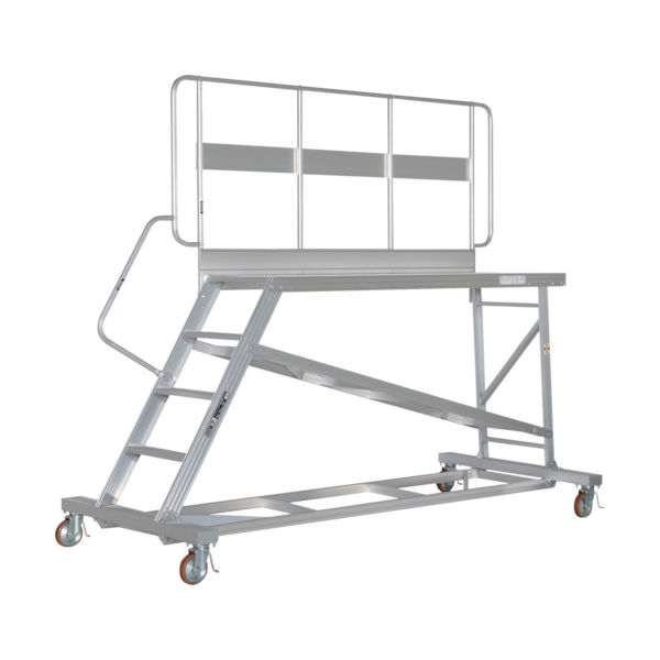 ピカコーポレイション PiCa 連結式大型作業台 片側手すり DXL-TE150AK 1セット 836-4278（直送品）