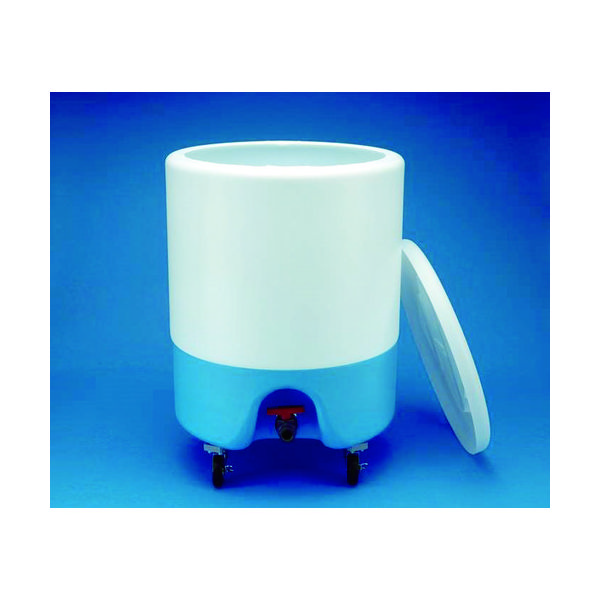 ニッコー・ハンセン NIKKO テーパータンク100L キャスター無・開放型 708634 1個 856-2860（直送品）