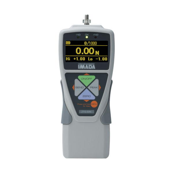 イマダ 標準型デジタルフォースゲージ 使用最大荷重2500N ZTS-2500N 1台 856-9036（直送品）
