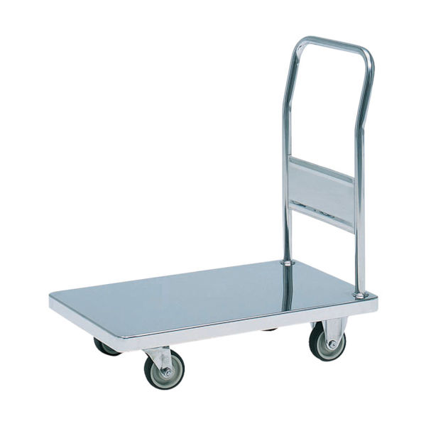 テックサス ステンレス台車 750X450 SUSφ100ウレタン車 NW-7545D 1台 465-1138（直送品）