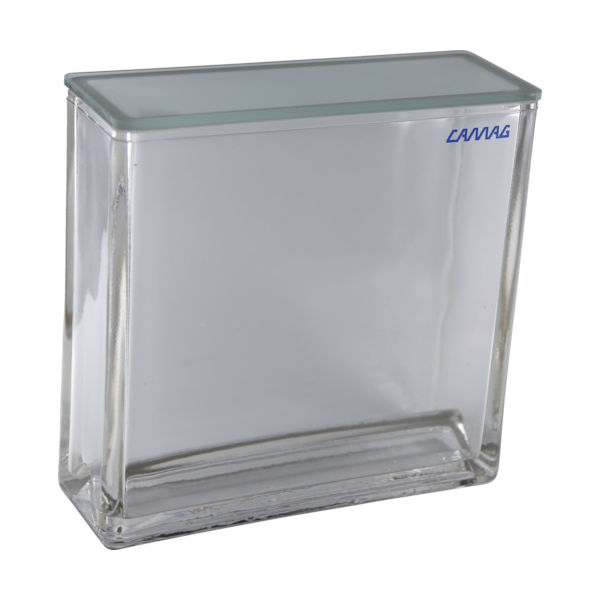 CAMAG カマグ 二槽式展開槽 20X20cm ガラス蓋付 022-5255 1個 792-4861（直送品）