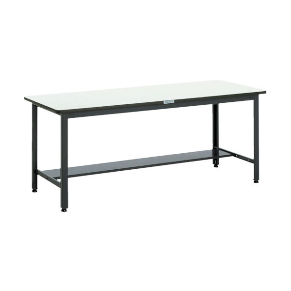 TRUSCO 中荷重作業台(500kg)AEW型 1500X750XH740 基本タイプ ダークグレー色 AEWP-1575 1台（直送品）